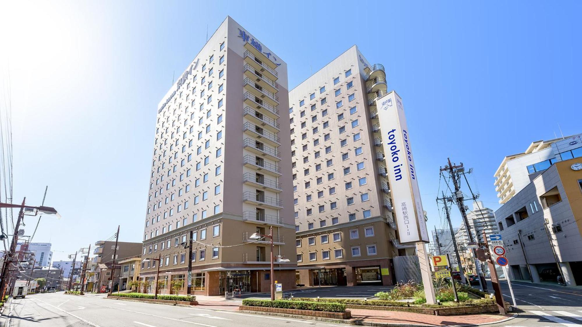 Toyoko Inn Takasaki Eki Nishi Guchi No 2 Exterior foto